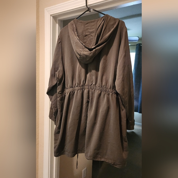 Olive Green Utility Jacket - Picture 2 of 4